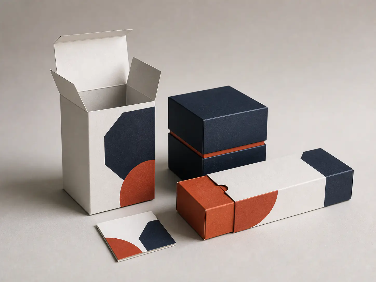 Drawer-style paper box sample