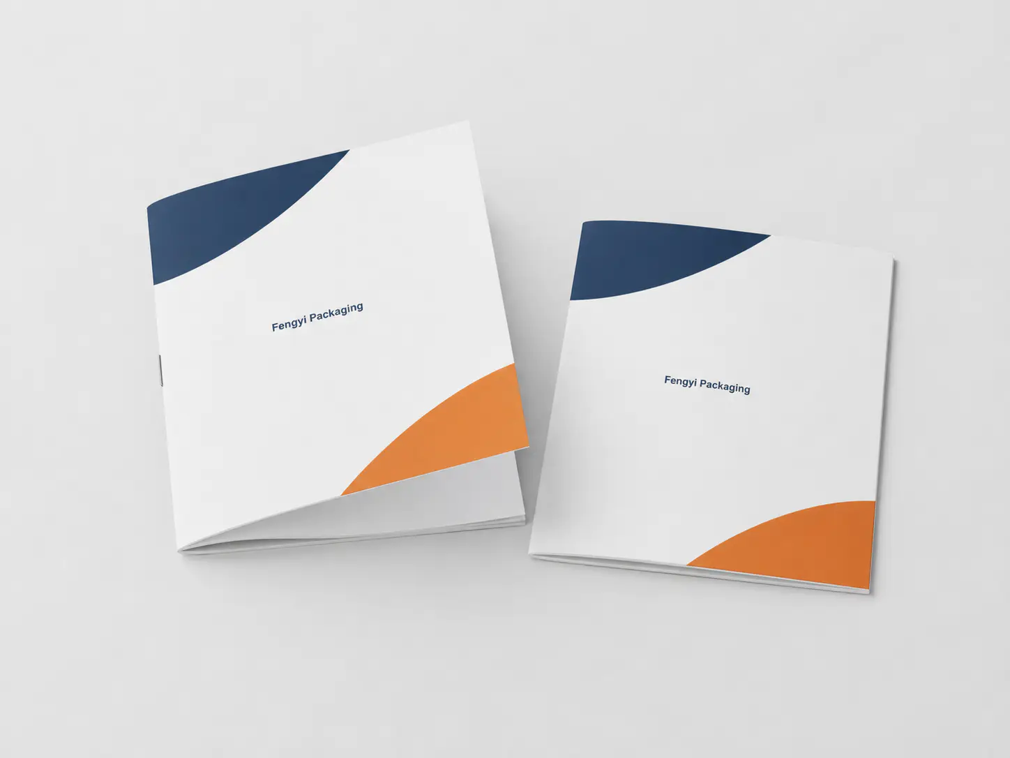 Saddle-stitched booklet sample