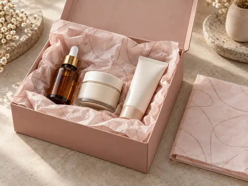 Custom Cosmetic Packaging Tissue
