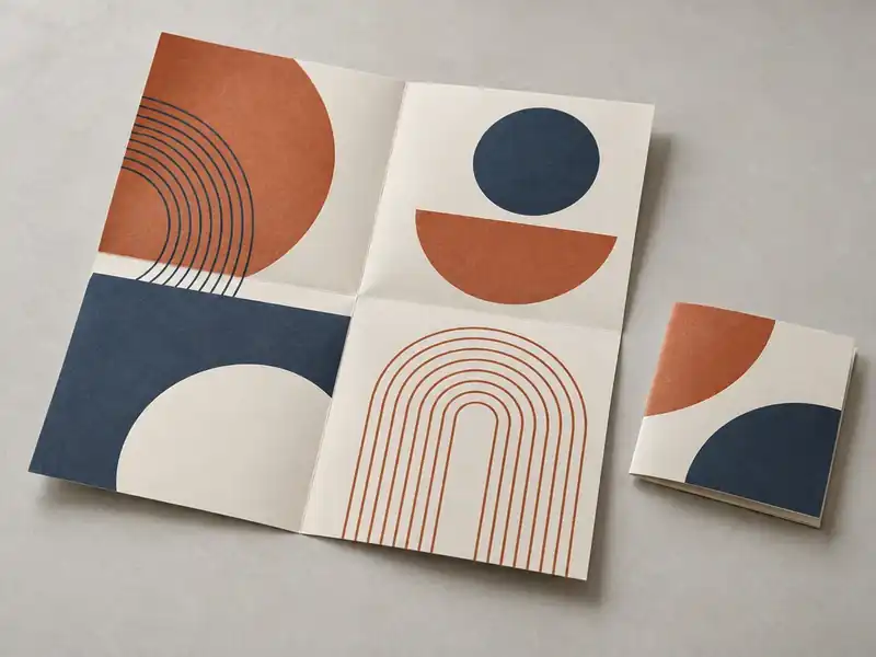 Custom Cross-Fold Leaflets