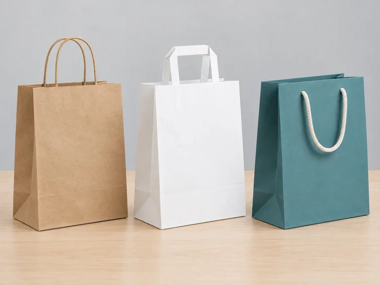 Fengyi Packaging concept photo of custom paper bags with handles