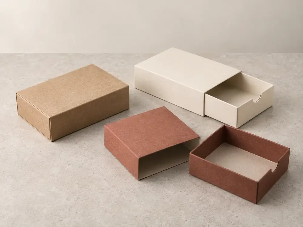Custom Paperboard Drawer Packaging