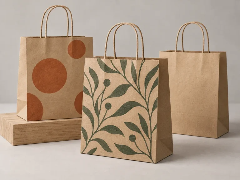 Fengyi Packaging concept photo of custom printed kraft bags