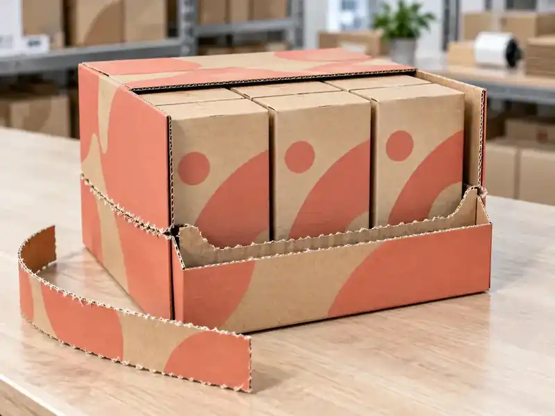 Custom Tear-Open Shelf Packaging