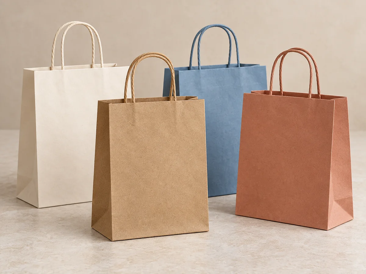 Custom Twisted Handle Paper Bags